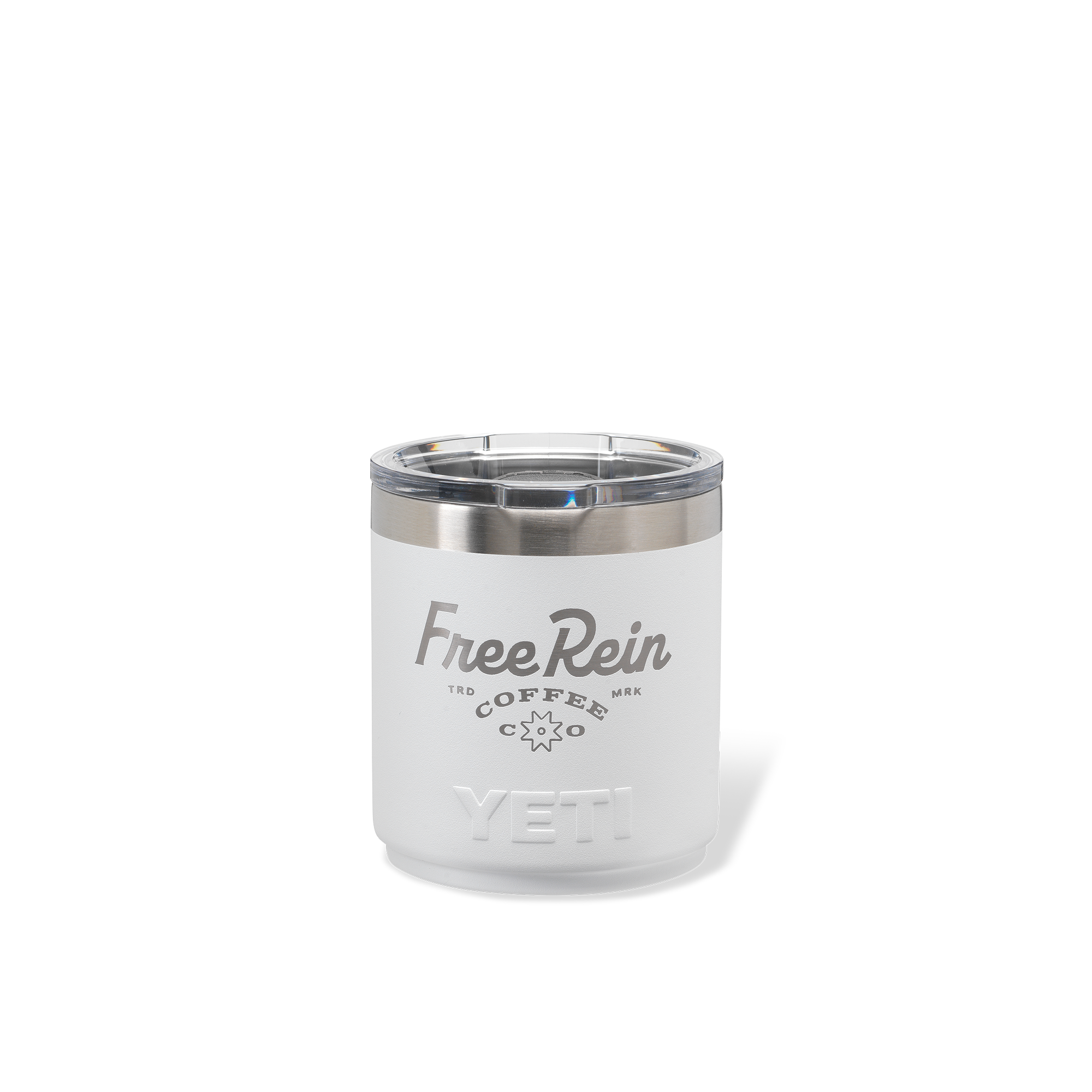 Free Rein YETI® 10oz Lowball-White